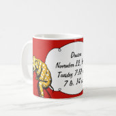 サーカス象ギフト コーヒーマグカップ (正面左)