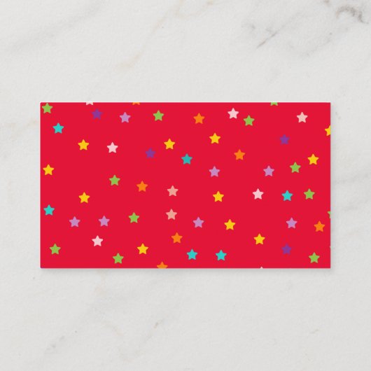 サーカス赤ちゃんシャワー、赤ちゃんシャワー用の本 エンクロージャーカード (裏面)