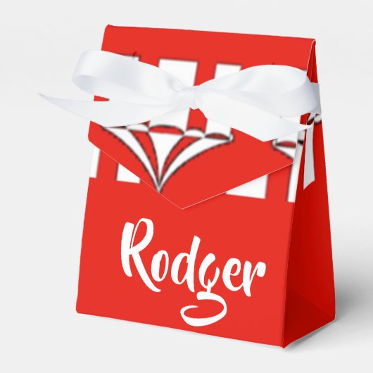 サーカス赤と白テント フェイバーボックス (正面サイド)