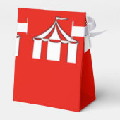 サーカス赤と白テント フェイバーボックス (裏面サイド)