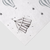 サーカス飛んでいる&ホットエアバルーン水カラー子供部屋 薄葉紙 (詳細)