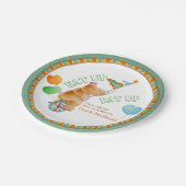 サーカス食べユニッシクルサイのプレート ペーパープレート (アングル)