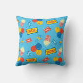 サーカス鮮やかお祝いパターン クッション (裏面)