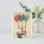 サーカス・イゴール・キオ・ヴィンテージのポスター葉書 ポストカード (スタンド正面)