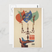 サーカス・イゴール・キオ・ヴィンテージのポスター葉書 ポストカード (正面/裏面)