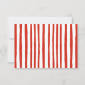 サーカス カーニバル フェスティバル ショー キッズ 誕生日 サンキューカード (裏面)