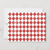 サーカス カーニバル フェスティバル 動物 ビッグトップ キッズ ノートカード (裏面)