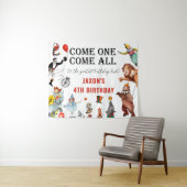 サーカス カーニバル フェスティバル 誕生日パーティー 背景 タペストリー (インサイチュ(横))