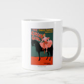 『サーカス·ガール』 ジャンボコーヒーマグカップ (右)