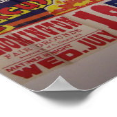 サーカス、「クライド・ビートティとコール・ブラザーズ」レトロ劇場 ポスター (角)