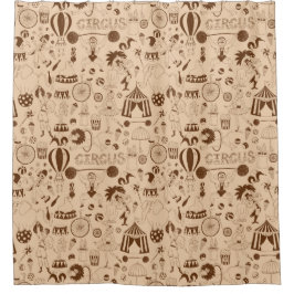 サーカス シャワーカーテン