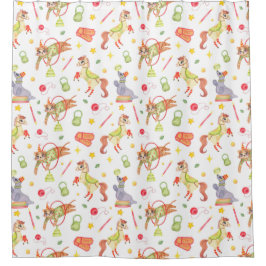 サーカス シャワーカーテン