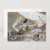 サーカス・ショー・ヴォードヴィル ポストカード (正面/裏面)