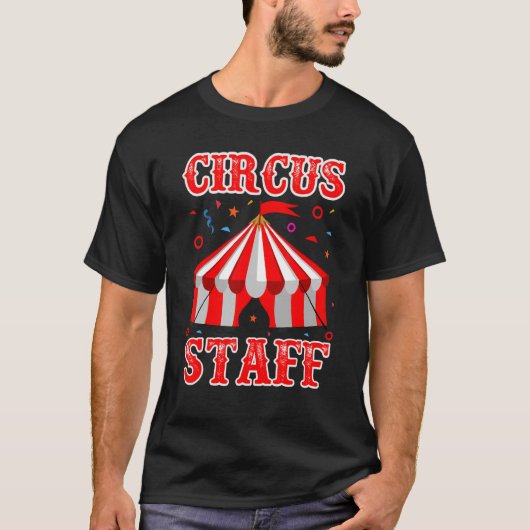 サーカス スタッフ アーティスト サーカス Tシャツ (正面)