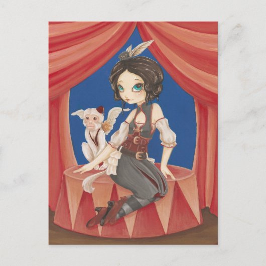 サーカス – スチームパンクポストカード ポストカード (正面)