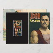 サーカス・ストロングマンとパールダイバーサーカスの行為 シーズンカード (正面/裏面)