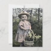 サーカス·テーマの子どもの誕生日パーティーの招待 招待状 (裏面)