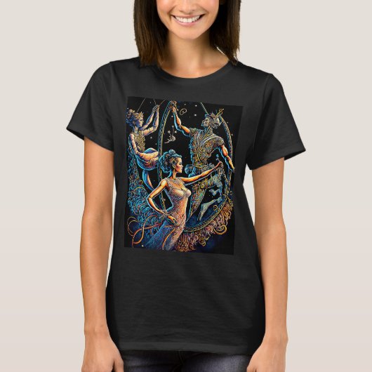 サーカス・トラペーズ・アーティスト・パフォーマー・サーク Tシャツ (正面)
