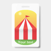 サーカス バッジ (Back)