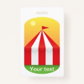 サーカス バッジ (裏面)