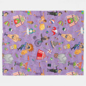 サーカス フリースブランケット (正面(横))