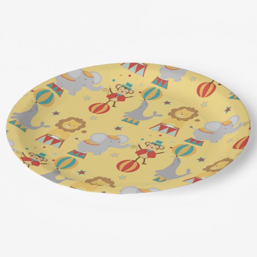 サーカス ペーパープレート (アングル)