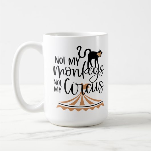 『サーカス・マイ・サルズ』 コーヒーマグカップ (左)