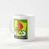 サーカス·モンキー コーヒーマグカップ (正面左)