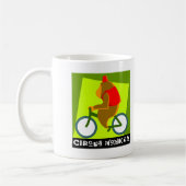 サーカス·モンキー コーヒーマグカップ (左)