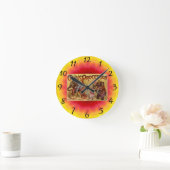 サーカス ラウンド壁時計 (ホーム)