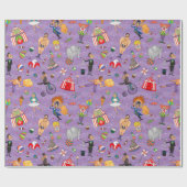 サーカス ラッピングペーパー (フラット)