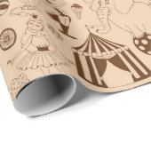 サーカス ラッピングペーパー (ロールコーナー)