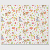 サーカス ラッピングペーパー (フラット)
