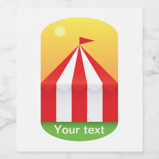 サーカス ワインラベル (シングルラベル)