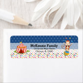 サーカス*背景色の選択 ラベル (インサイチュ)