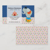 サーカス*背景色の選択 名刺 (正面/裏面)