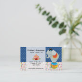 サーカス*背景色の選択 名刺 (スタンド正面)