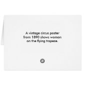 サーカス–1890 動揺して - (裏面横)