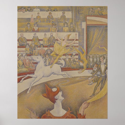 サーカス， 1891 ポスター (正面)