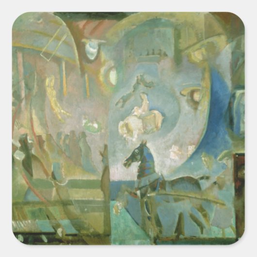 サーカス, c.1910 スクエアシール (正面)