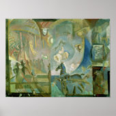 サーカス， c.1910 ポスター (正面)