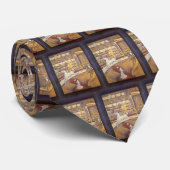 サーカスbyジョルジュ・シュラトヴィンテージ・ポインティリリスムアート ネクタイ (ロール)