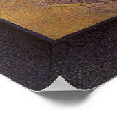 サーカスbyジョルジュ・シュラトヴィンテージ・ポインティリリスムアート ポスター (角)