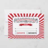 サーカスSteampunk RSVP in Red (裏面)