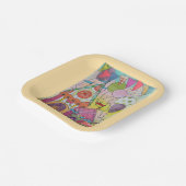 サーカテントとバルーン–2 ペーパープレート (傾斜あり)