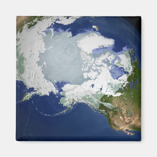 サーカム – 北極永久凍土 マグネット (正面)