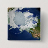 サーカム – 北極永久凍土 缶バッジ (正面)