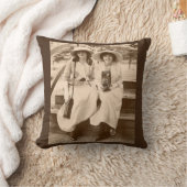 サーカ1910カメラ女子プリント クッション (ブランケット)