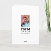 サーカ1930アールデコホリデーアイススケータースケッチ シーズンカード (裏面)