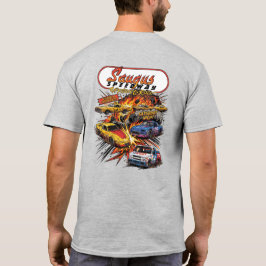 サーガスのスピードウェイ土曜の夜の破壊 Tシャツ